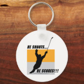撃った…彼はスコア！ キーホルダー (正面)