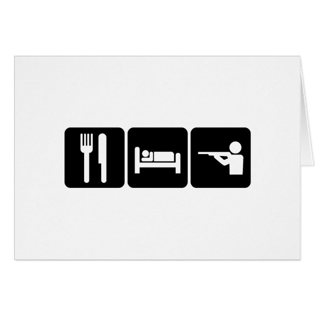 撃つこと (正面横)