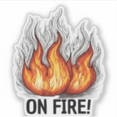 撃つんだ！防水 シール (正面)