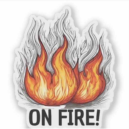 撃つんだ！防水 シール (正面)