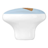 撒き散らすレインボーのアイスクリーム セラミックノブ (側面)