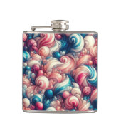 撚り綿キャンディ フラスク (正面)