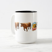 "撞着語法" 15のozのマグ ツートーンマグカップ (正面左)