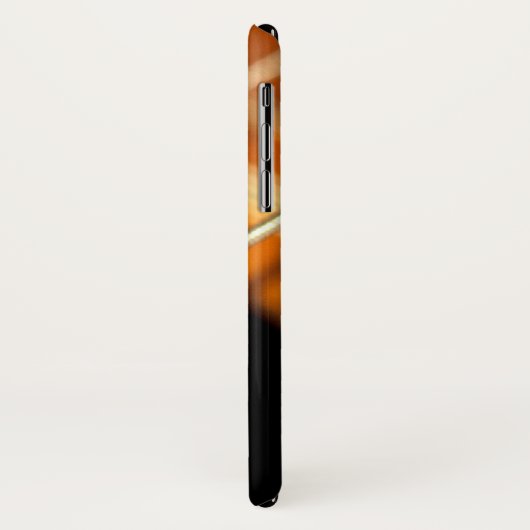撥ねた振動型アコースティックギター弦 Case-Mate iPhoneケース (裏面/左)