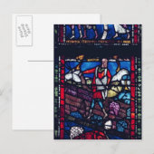 播種の譚を描いたパネル ポストカード (正面/裏面)