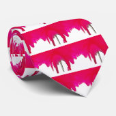 撮影された瞬間：赤いバラの花びらの優雅さ ネクタイ (ロール)