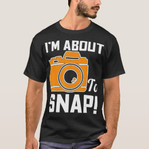 撮影しようとしている フォトグラフィー カメラ Tシャツ