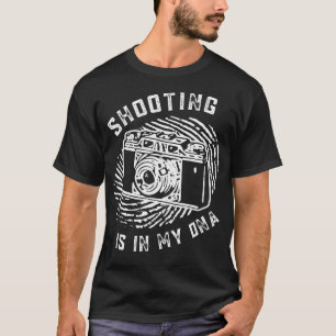 撮影は私のDNA Camera フォトグラファー 写真愛好家 Tシャツ