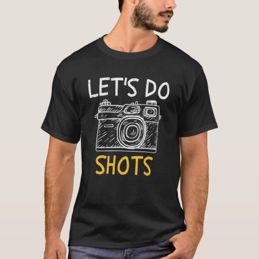 撮影フォトグラファーの撮影 Tシャツ (正面)