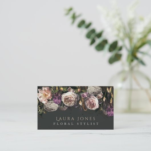 撮影フローラヘアフラワーフローリスト 予約カード (スタンド正面)