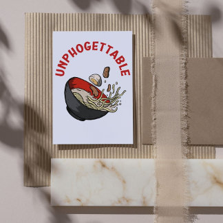 撮影不能 – ベトナム語Pho Food Pun カード