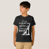 撮影喫煙ホットクーンハンターおもしろいラクーンHun Tシャツ (正面フル)