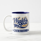 撮影技師のギフト ツートーンマグカップ (左)