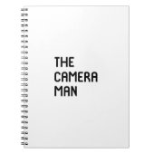 撮影技師の映画制作の映画フィルムの学校 ノートブック (正面)