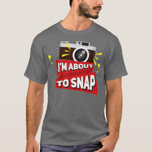 撮影日カメラフォトグラファー3 Tシャツ