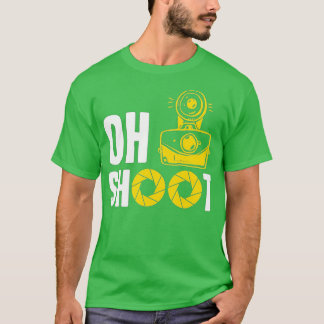 撮影日ギフトカメラフォトグラファー(5) Tシャツ