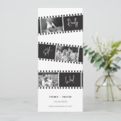 撮影準備結婚済みフィルム日付の保存 招待状 (スタンド正面)