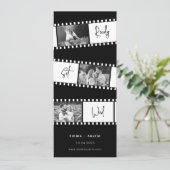 撮影準備結婚済みフィルム日付の保存 招待状 (スタンド正面)