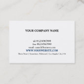 撮影監督写真家ユーロ 名刺 (裏面)