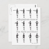 撮影者は正しい位置をすべて知っている ポストカード (正面/裏面)