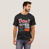 撮影者ギフトPremiを撮らせるな Tシャツ (正面フル)
