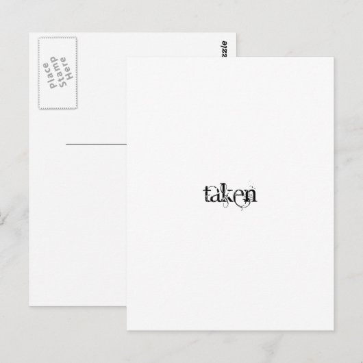 撮影 ポストカード (正面/裏面)