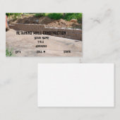 擁壁建築 名刺 (正面/裏面)