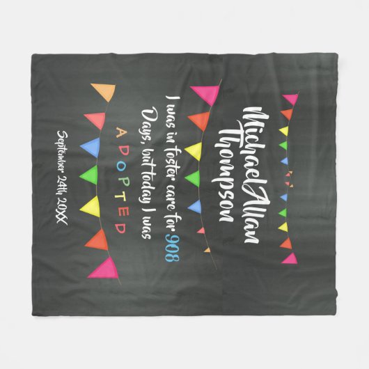 擁護施設のカスタムのフリースブランケットからの採用 フリースブランケット (正面(横))