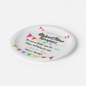 擁護施設のパーティーのプレートからの採用 ペーパープレート (アングル)