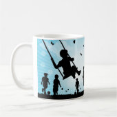 擁護施設のマグ コーヒーマグカップ (左)