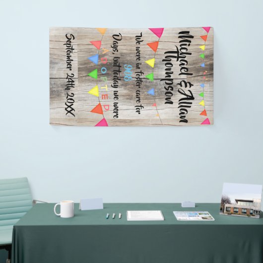 擁護施設の印のカスタムからの採用 横断幕 (トレードショー)