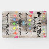 擁護施設の印のカスタムからの採用 横断幕 (横)