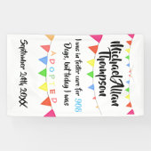 擁護施設の印のカスタムからの採用 横断幕 (横)