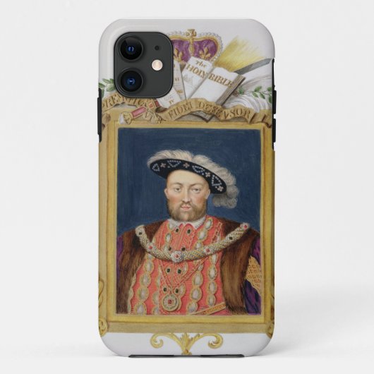 擁護者としてヘンリー八世(1491-1547年)のポートレートの Case-Mate iPhoneケース (裏面)