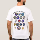 擁護者の支持 Tシャツ (裏面)