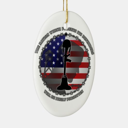 擁護者を忘れる国家 セラミックオーナメント (右)