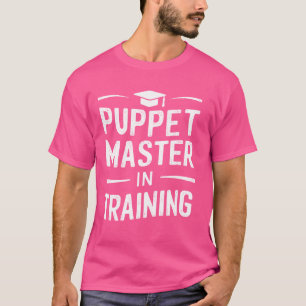 操り人形の操遊作シャドー・ヴェントリオキストのパフォーマンス Tシャツ