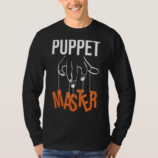 操り人形マスターヴェントリオキストヴェントリオキスパペティ Tシャツ (正面)