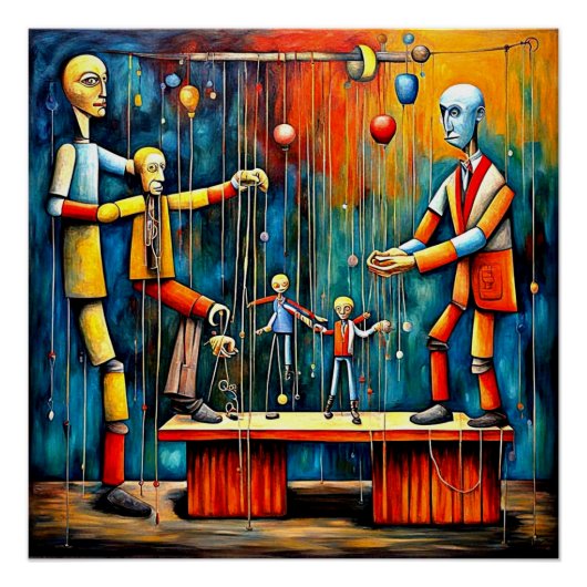 操り人形マスター1 ポスター (正面)