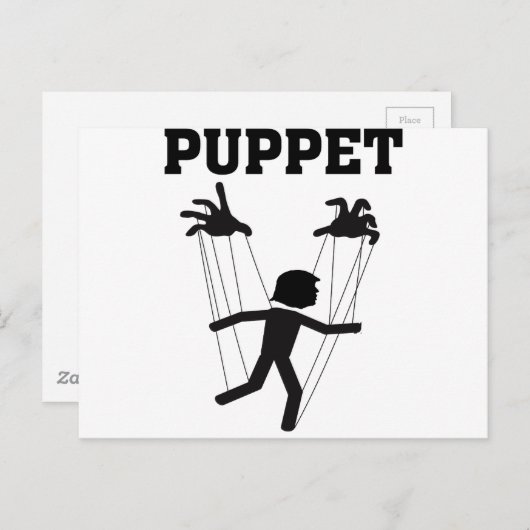 操り ポストカード (正面/裏面)