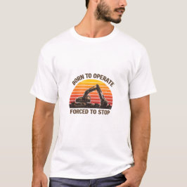 操作するために生まれ、強制的に停止させられた Tシャツ