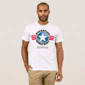 操作の国内戦線ジョージア Tシャツ (正面フル)