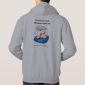 操作の心地よい パーカ (裏面)