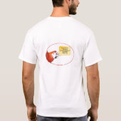 操作の深紅T Tシャツ (裏面)