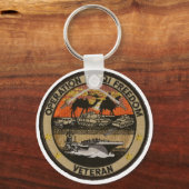 操作イラク自由キーチェーン キーホルダー (正面)