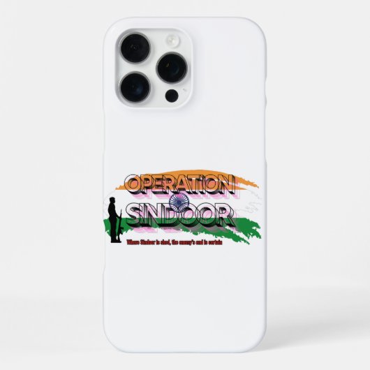 操作シンドア iPhoneケース (裏面)