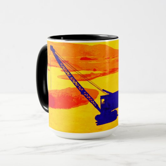 操作技術者ゴルフファンタジーアート マグカップ (正面左)