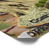 操作持続フリーダムプリント ポスター (角)