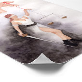 操作法制美術プリント ポスター (角)