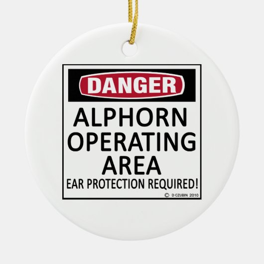 操作領域アルフォーン セラミックオーナメント (正面)